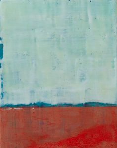 Dream Away - encaustics on cradle panel - 11 x 14"